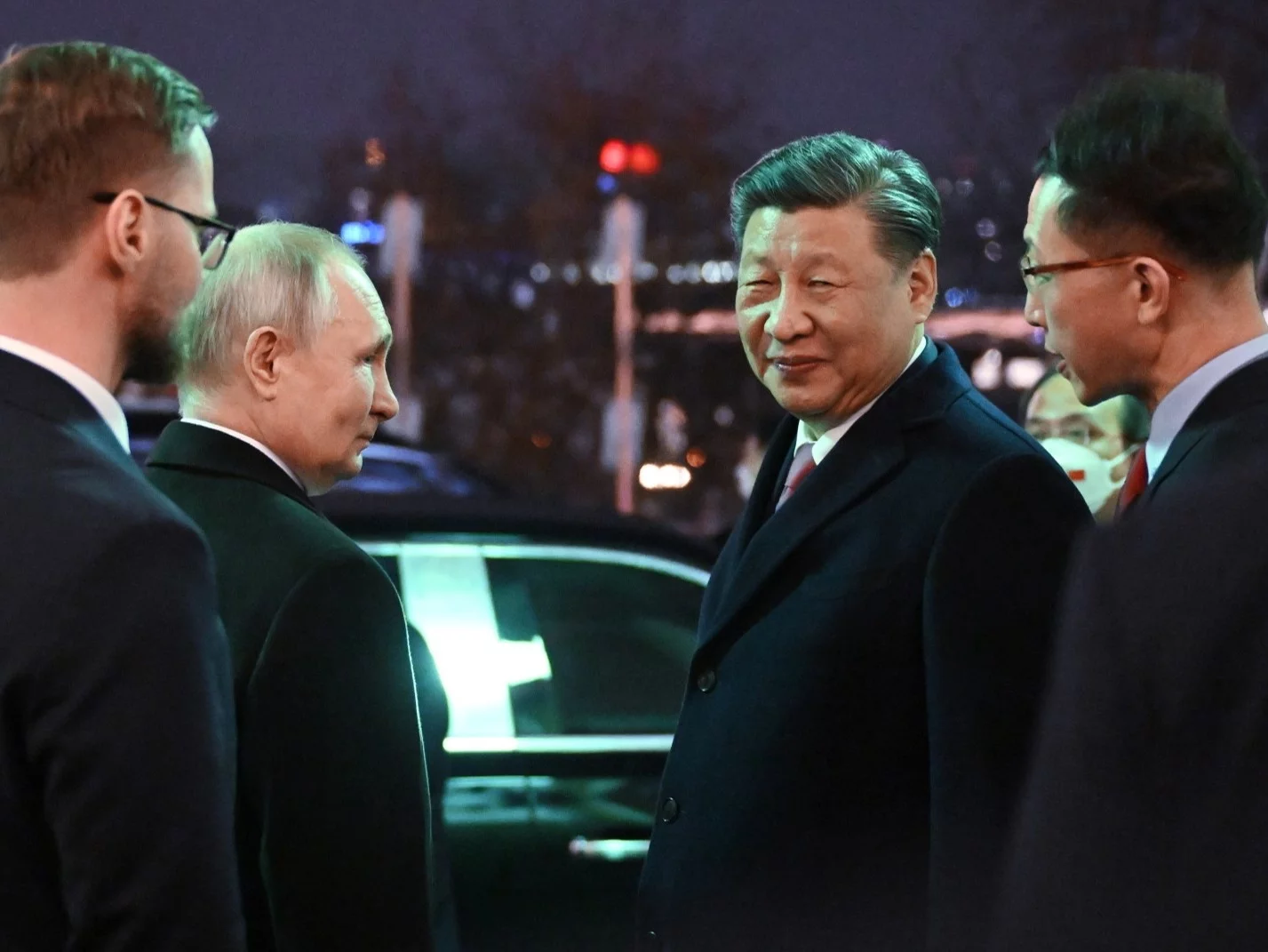 Władimir Putin i Xi Jinping