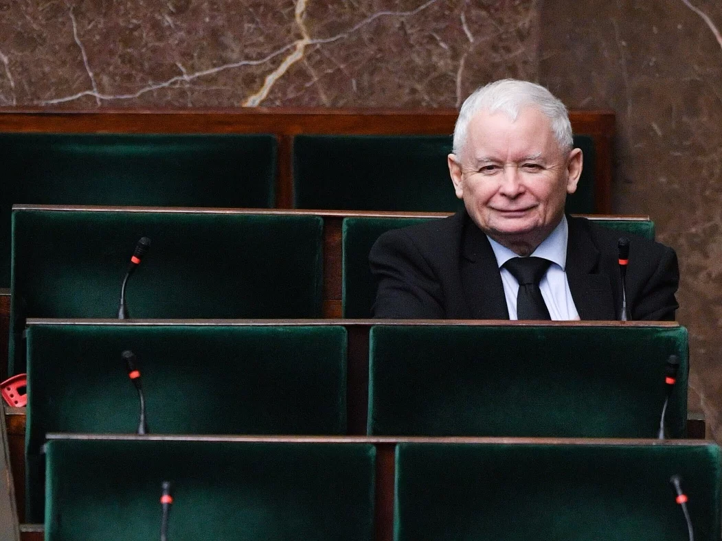 Jarosław Kaczyński w Sejmie