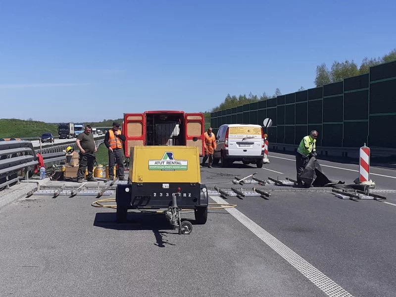 Remont na autostradzie A1