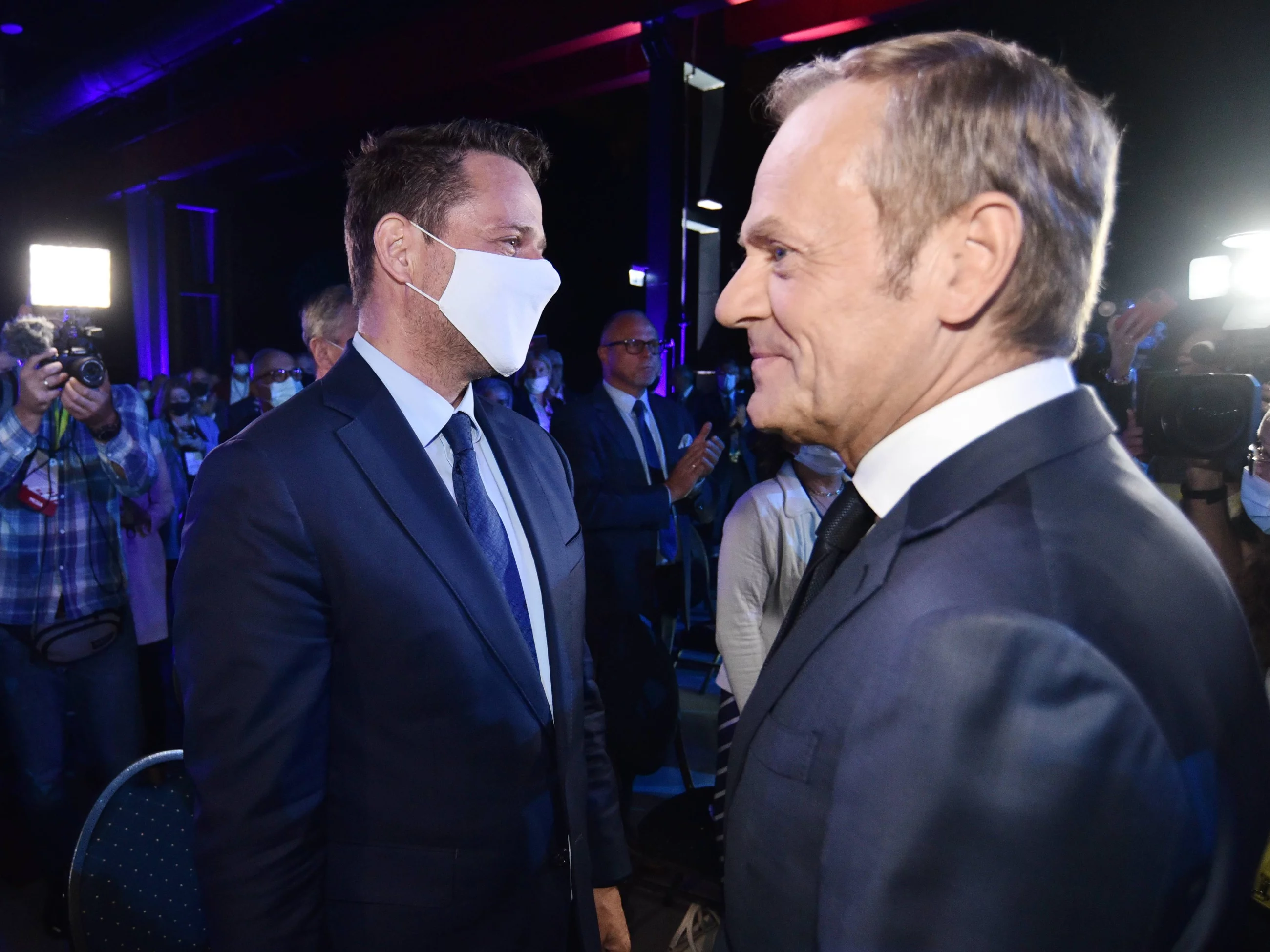 Rafał Trzaskowski i Donald Tusk