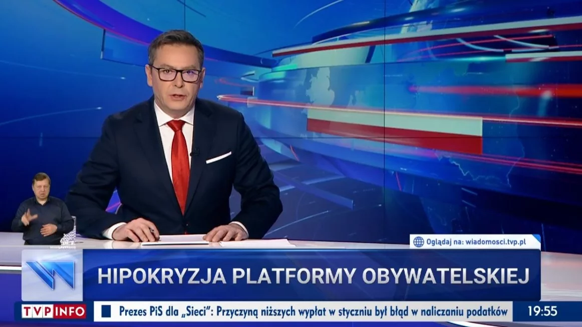 „Wiadomości” TVP z 9 stycznia 2022 roku