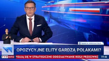 „Wiadomości” TVP o Marcie Lempart i Donaldzie Tusku