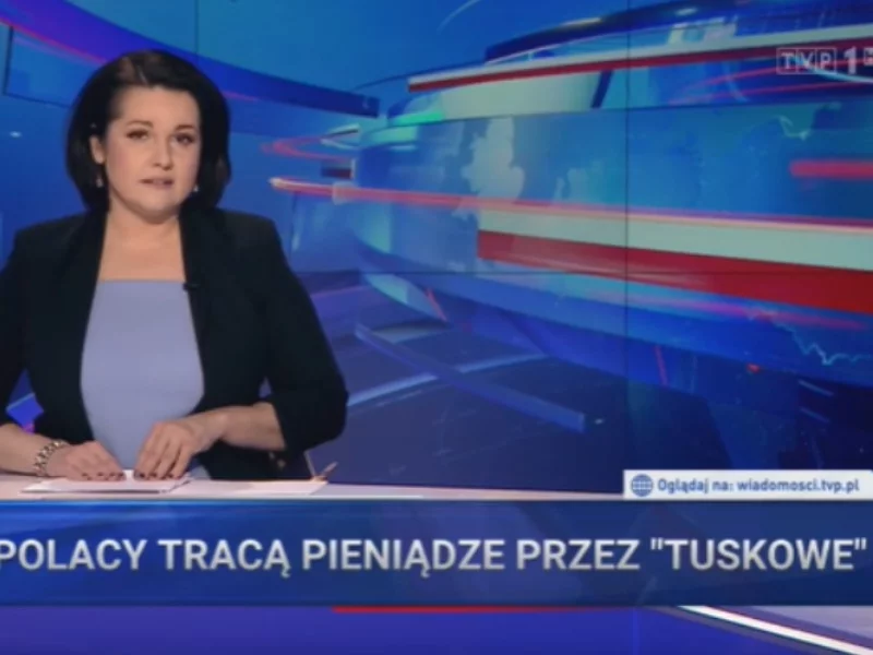 Edyta Lewandowska w „Wiadomościach” TVP