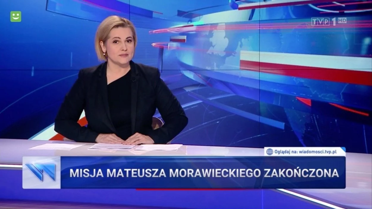 Kadr z „Wiadomości”