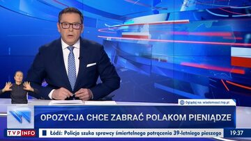 „Wiadomości” TVP z 19 października 2021