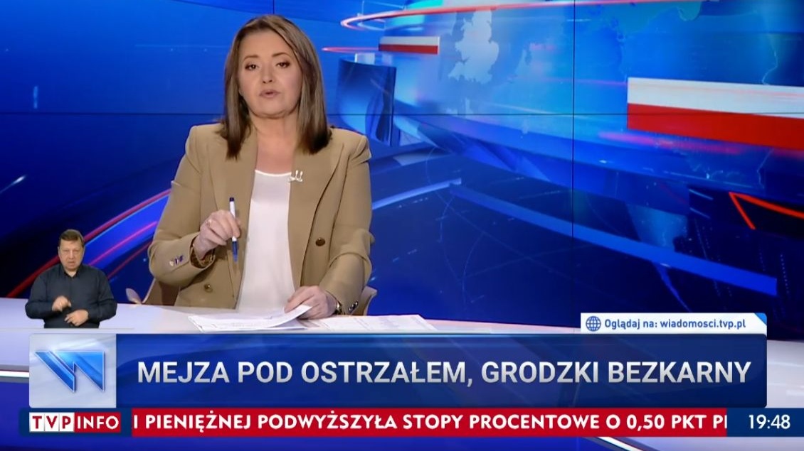 „Zprávy“ TVP na Łukasz Mejza.  O Grodzki – Wprost se nemluvilo o podnikání, ale o „formě pomoci druhým“.