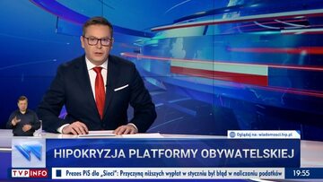 „Wiadomości” TVP z 9 stycznia 2022 roku