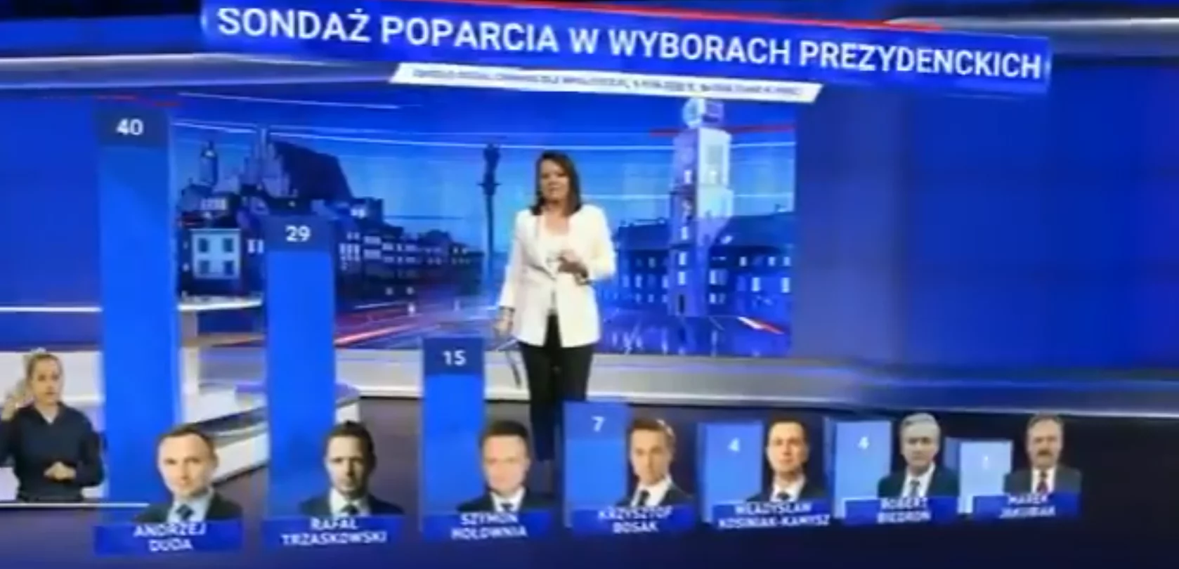 Screen z „Wiadomości” TVP