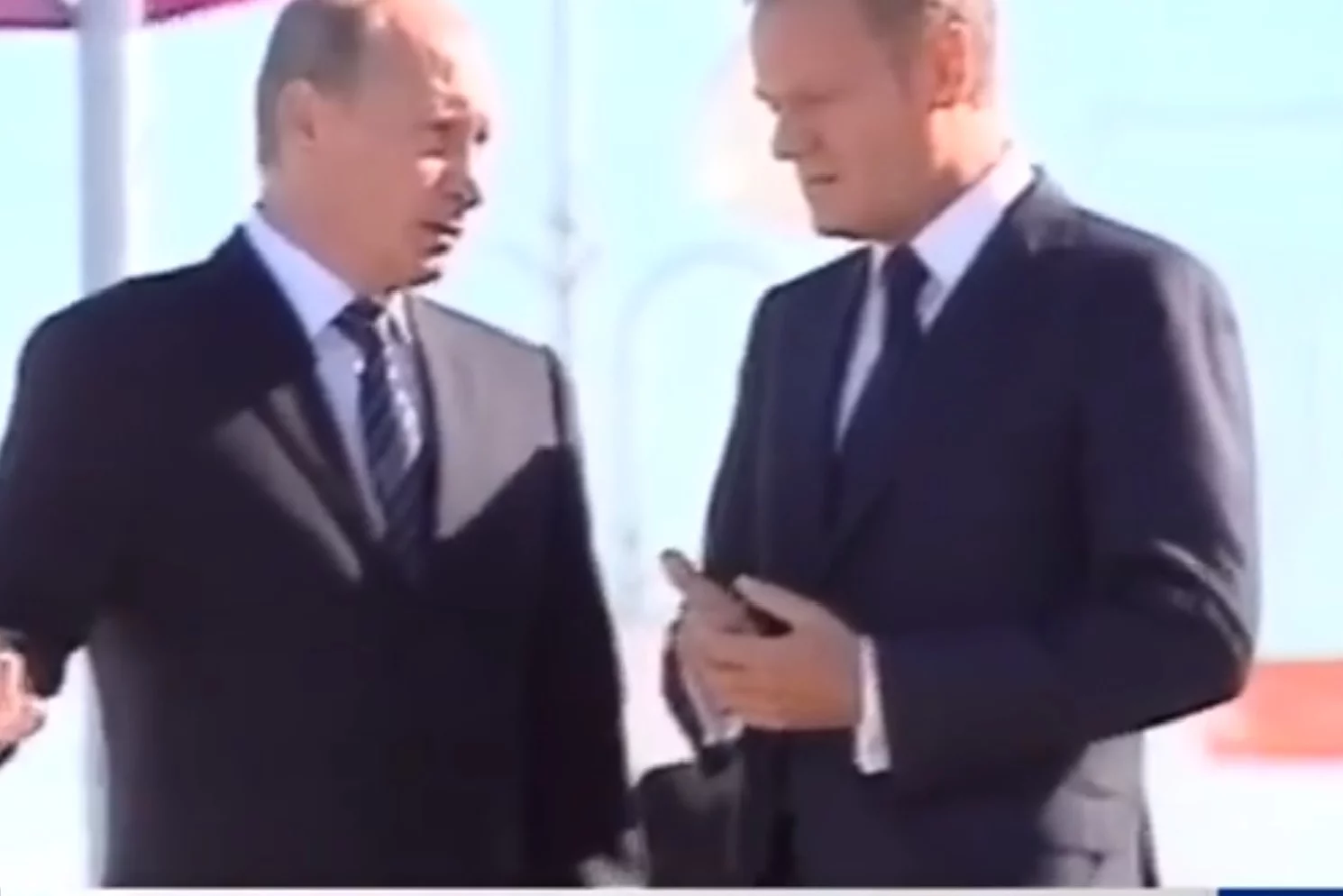 Władimir Putin i Donald Tusk