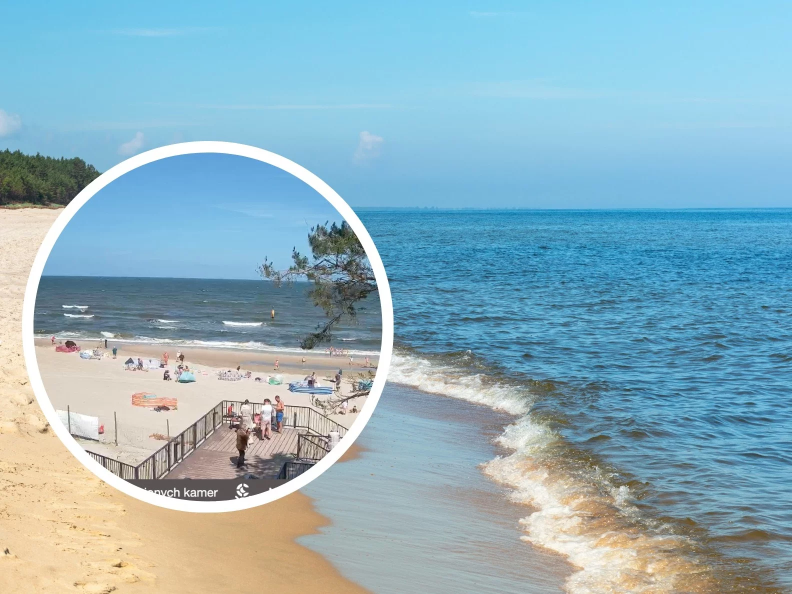 Na plaży