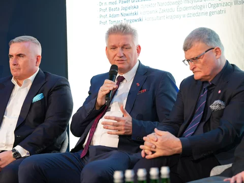 Prof. Tomasz Targowski, Wojciech Konieczny i dr Paweł Grzesiowski