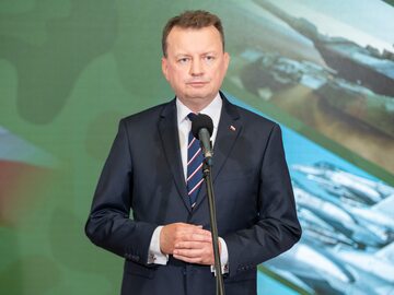 Wicepremier i minister obrony narodowej Mariusz Błaszczak.