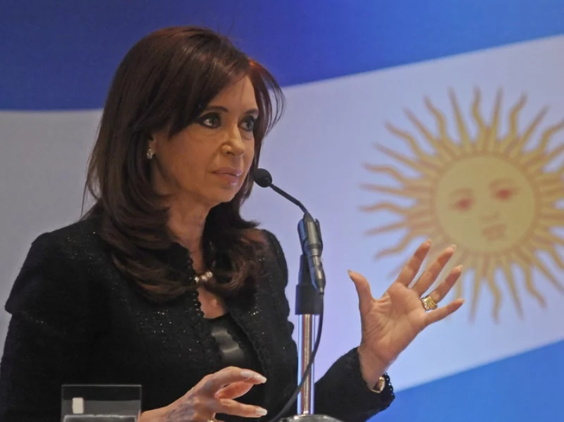 Cristina Fernández de Kirchner. Zdjęcie pochodzi z czasów, gdy była prezydentem Argentyny.