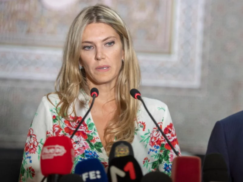 Wiceprzewodnicząca Parlamentu Europejskiego Eva Kaili