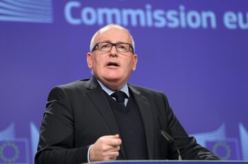 Wiceszef Komisji Europejskiej Frans Timmermans