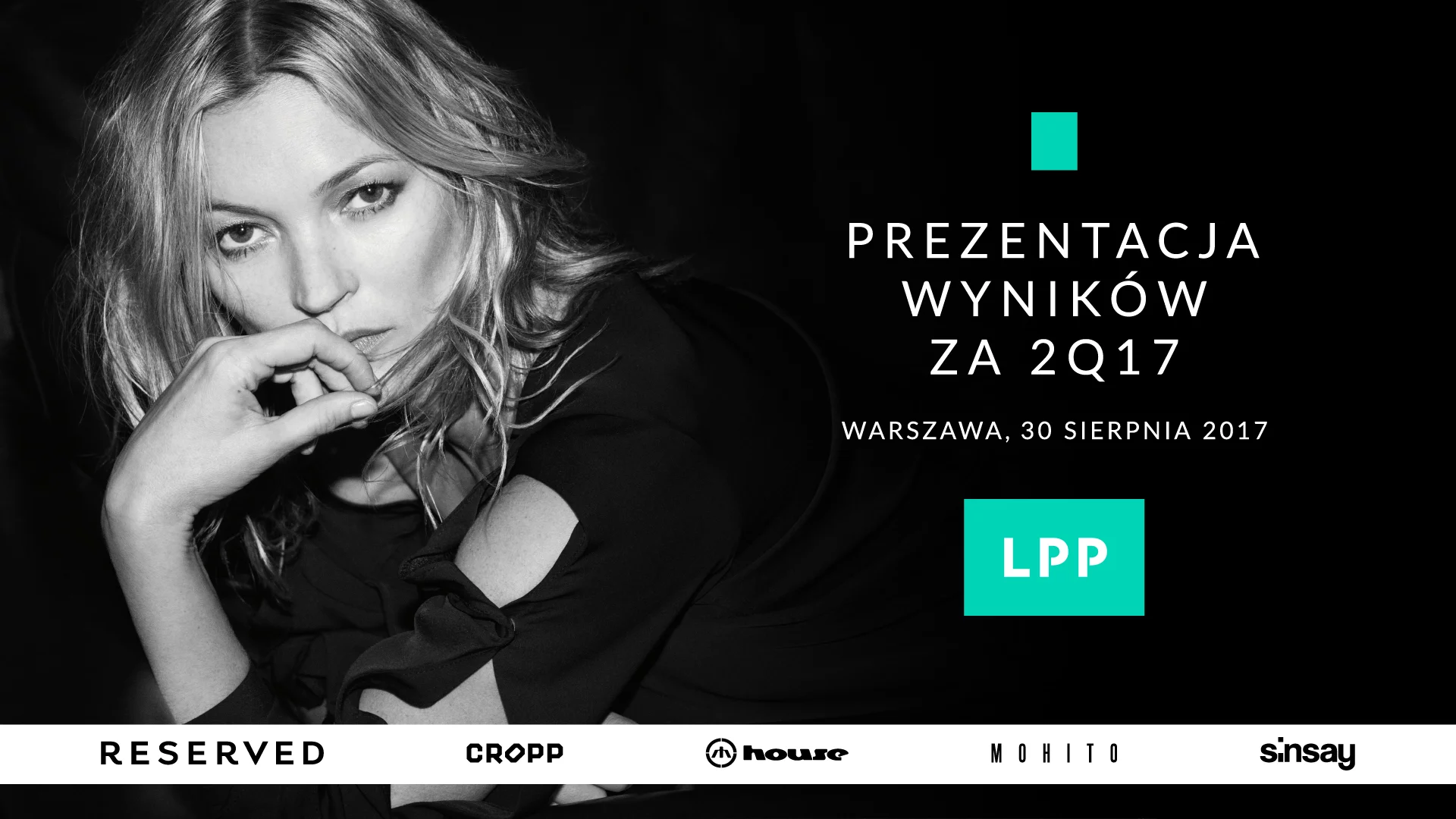 Wideokonferencja z LPP SA – Prezentacja wyników osiągniętych w II kwartale 2017 r.