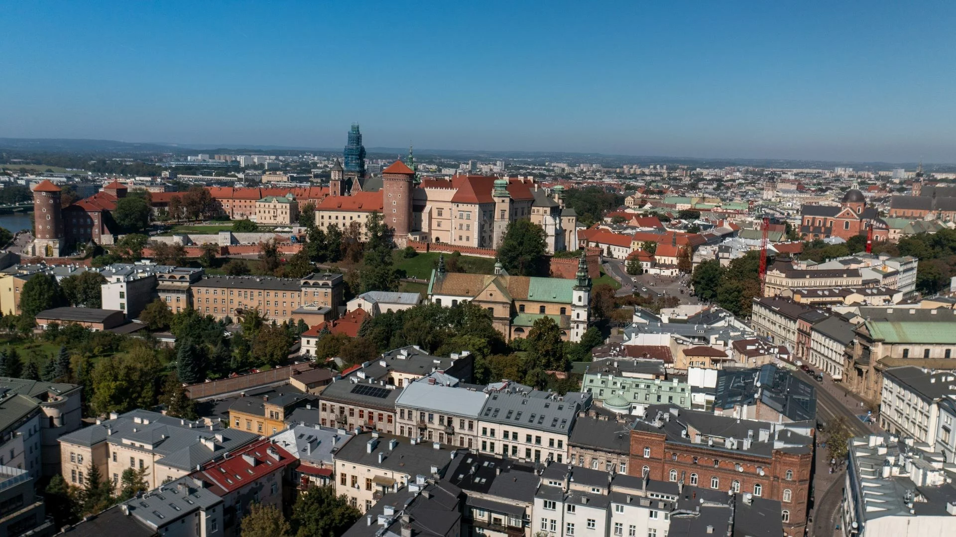 Widok na Kraków