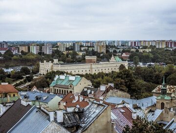 Widok na Lublin