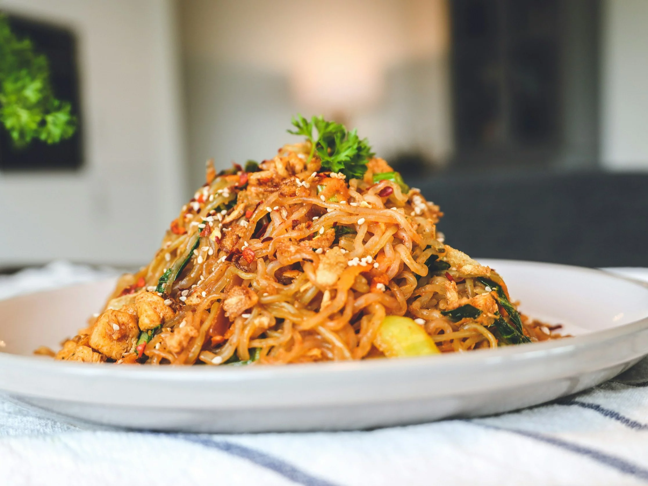 Makaron shirataki z kurczakiem