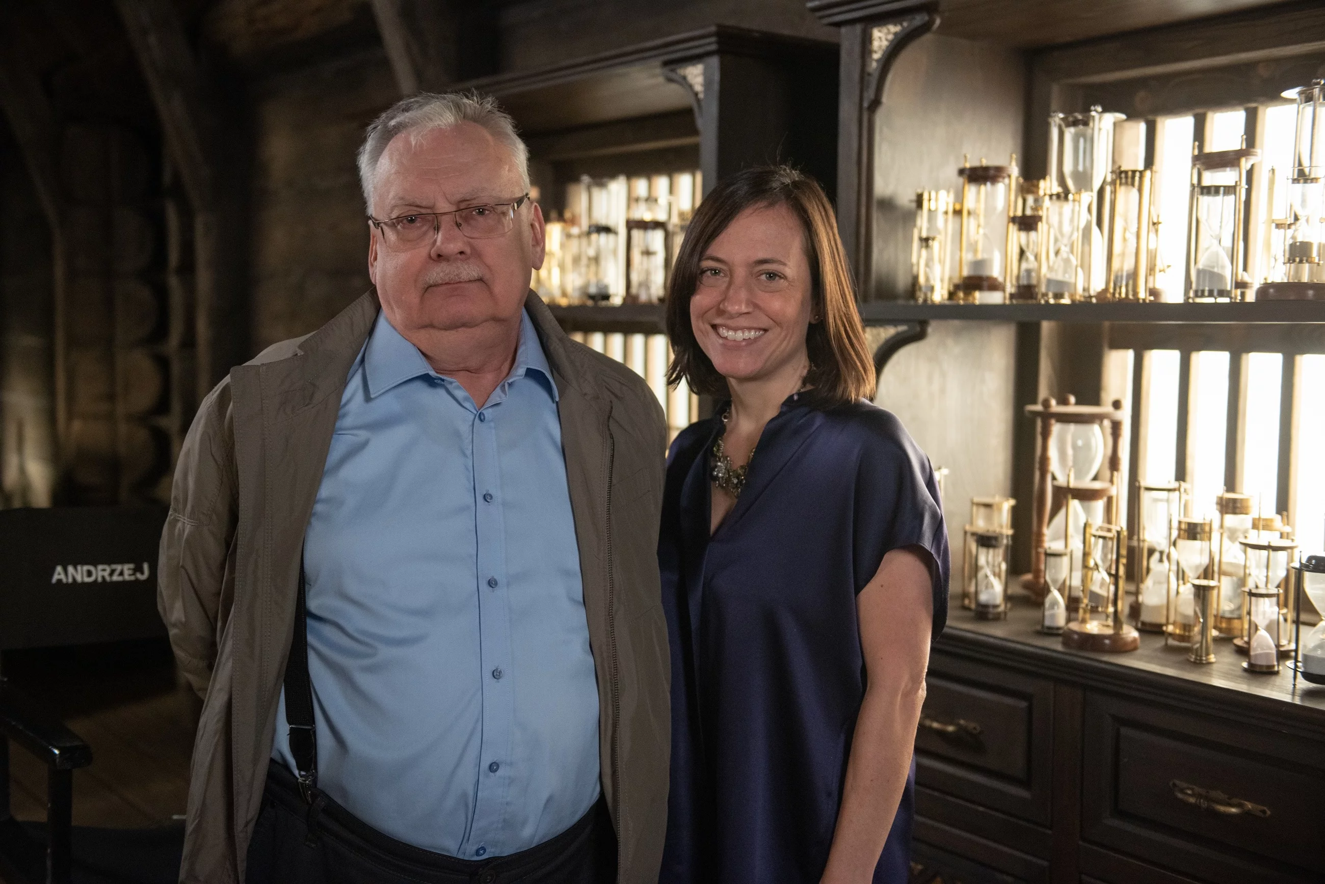 Andrzej Sapkowski i Lauren Schmidt Hissrich