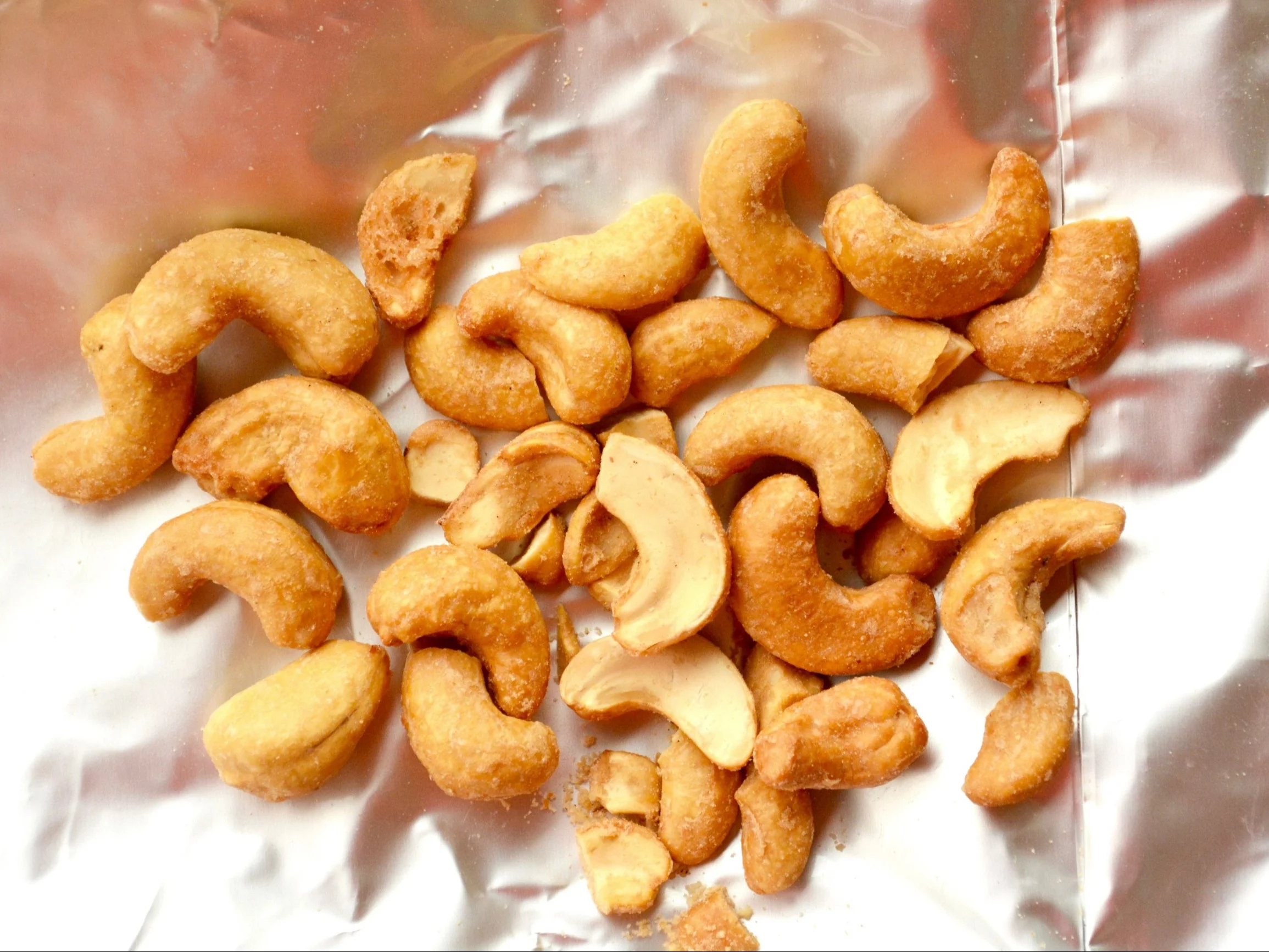 Prażone orzechy nerkowca