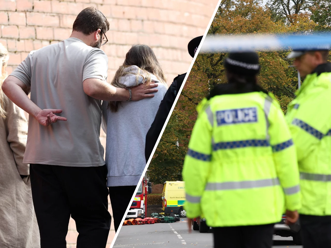 Wstrząsające sceny pod synagogą. Agresor wjechał w tłum, potem wyjął nóż