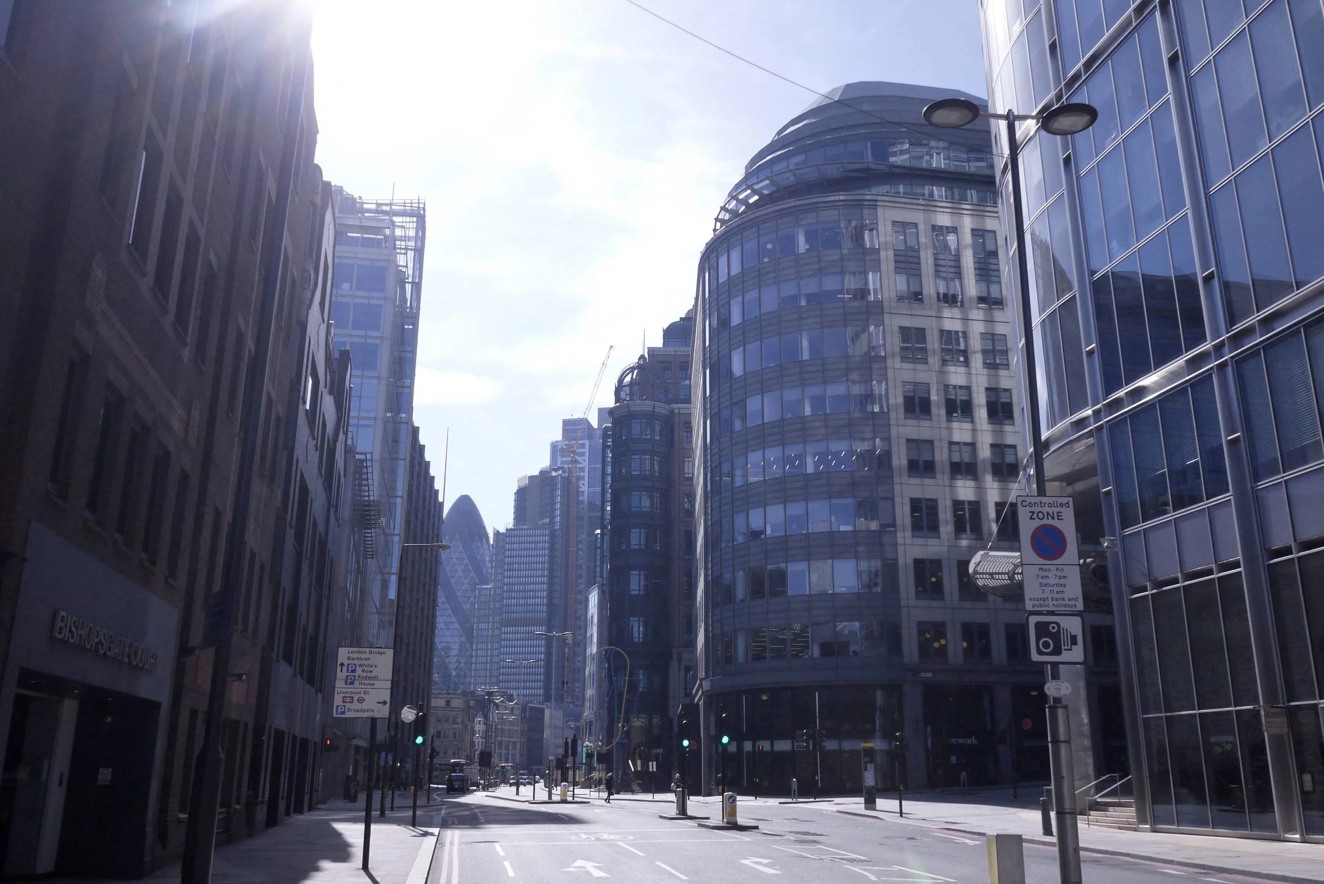 Pustki w centrum Londynu
