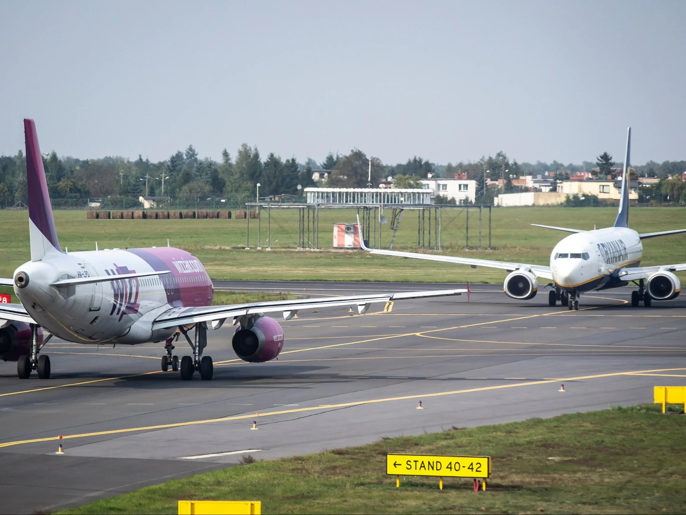 Samoloty na lotnisku