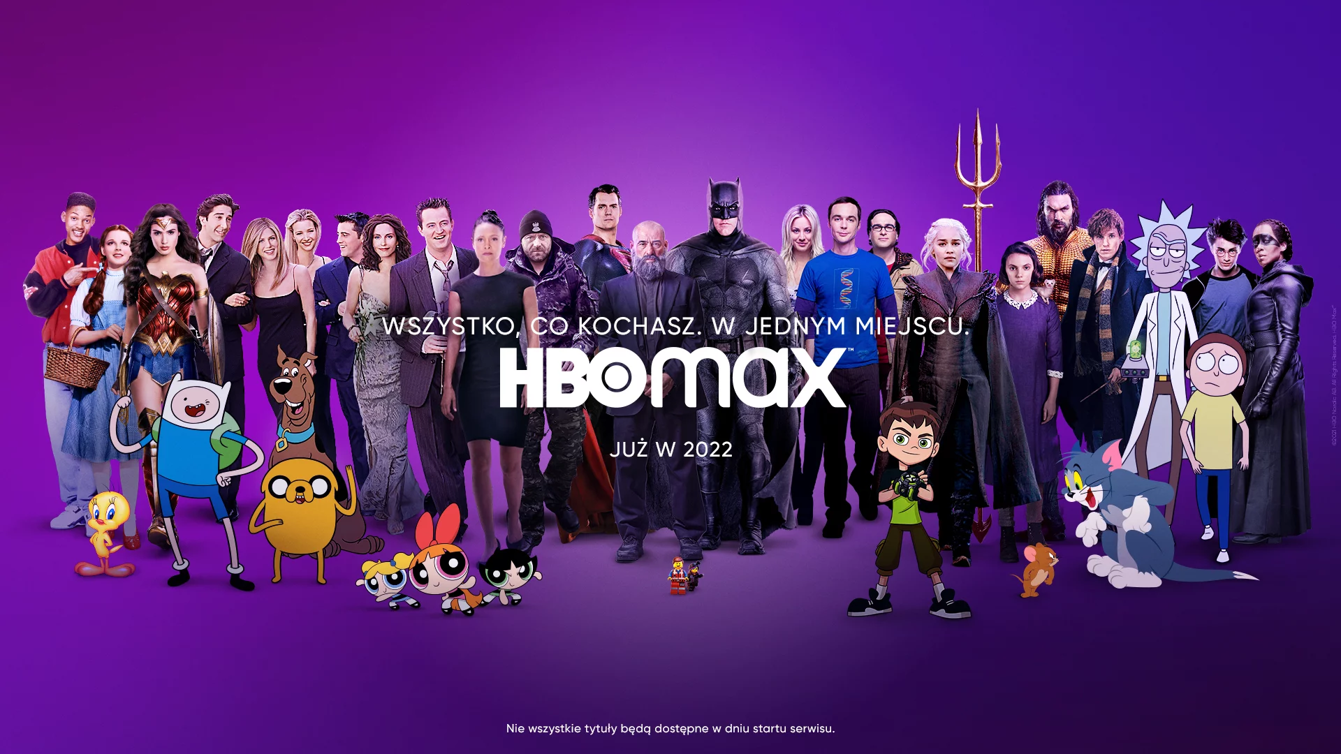 HBO Max w Polsce – plakat