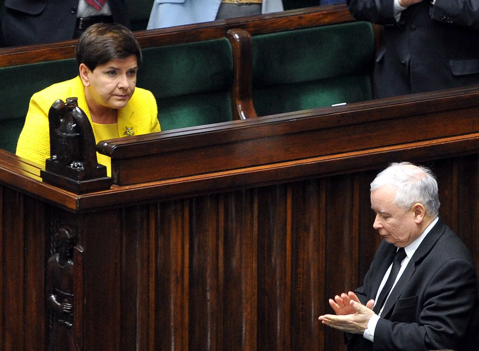 Beata Szydło i Jarosław Kaczyński