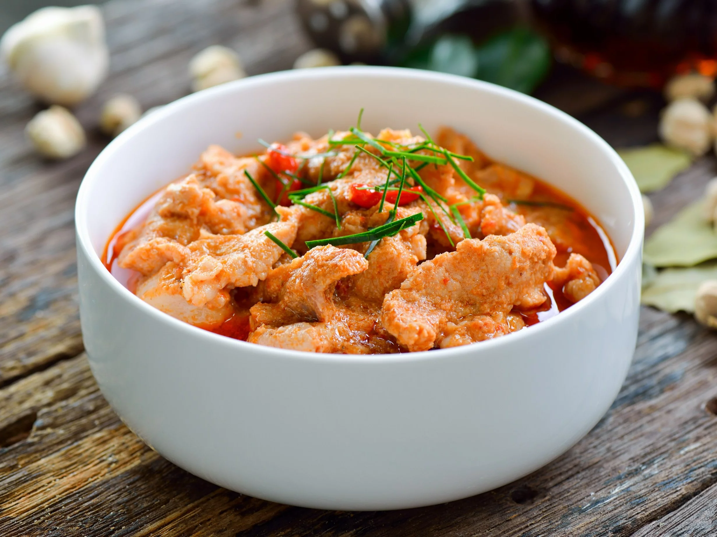 Wieprzowina w sosie curry