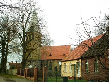 Wieś Nowe Objezierze w województwie zachodniopomorskim