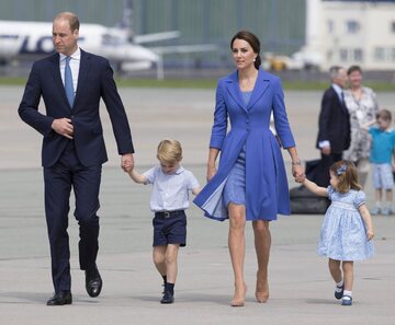 William i Kate przed opuszczeniem Polski