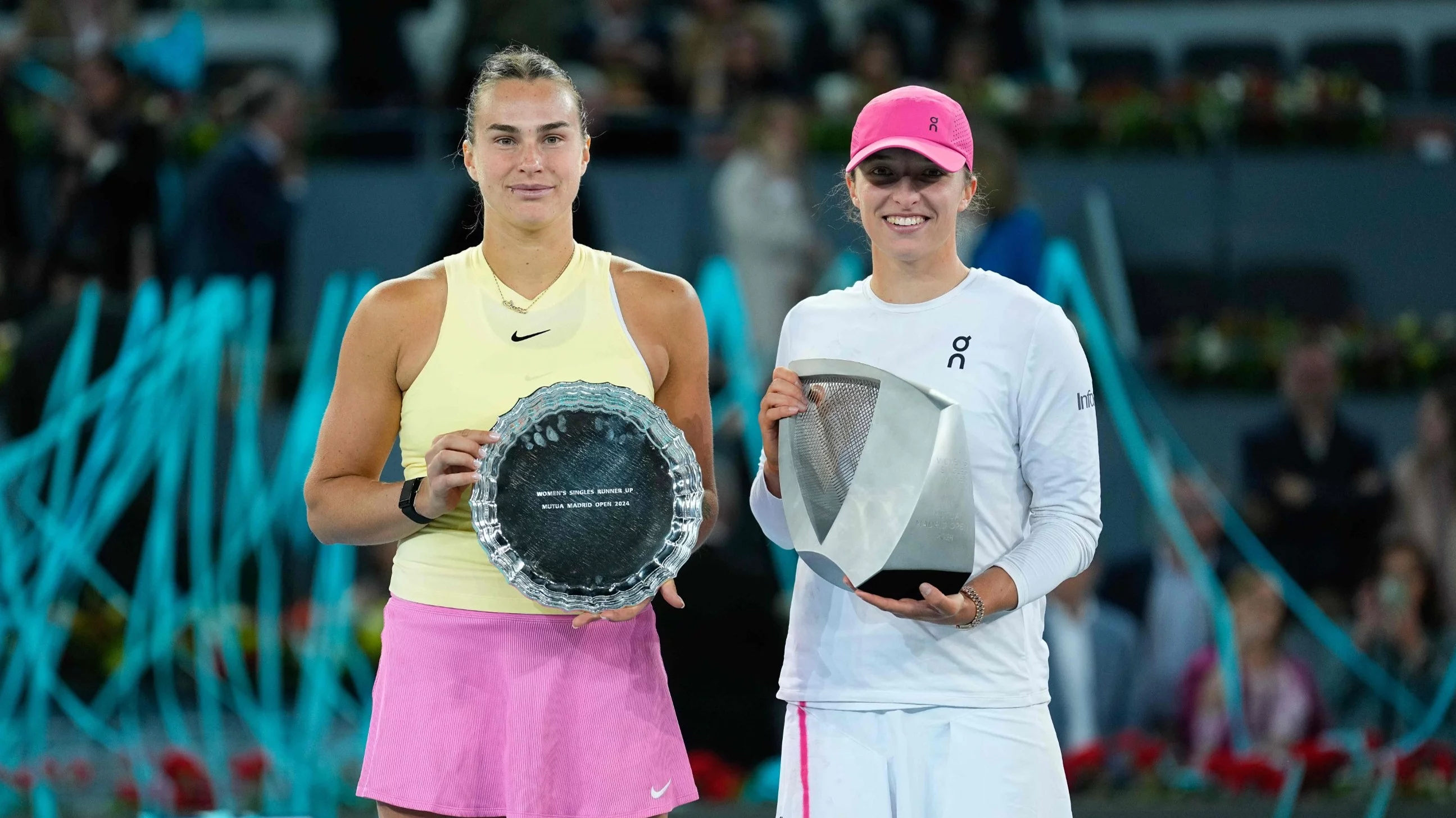 Aryna Sabalenka i Iga Świątek