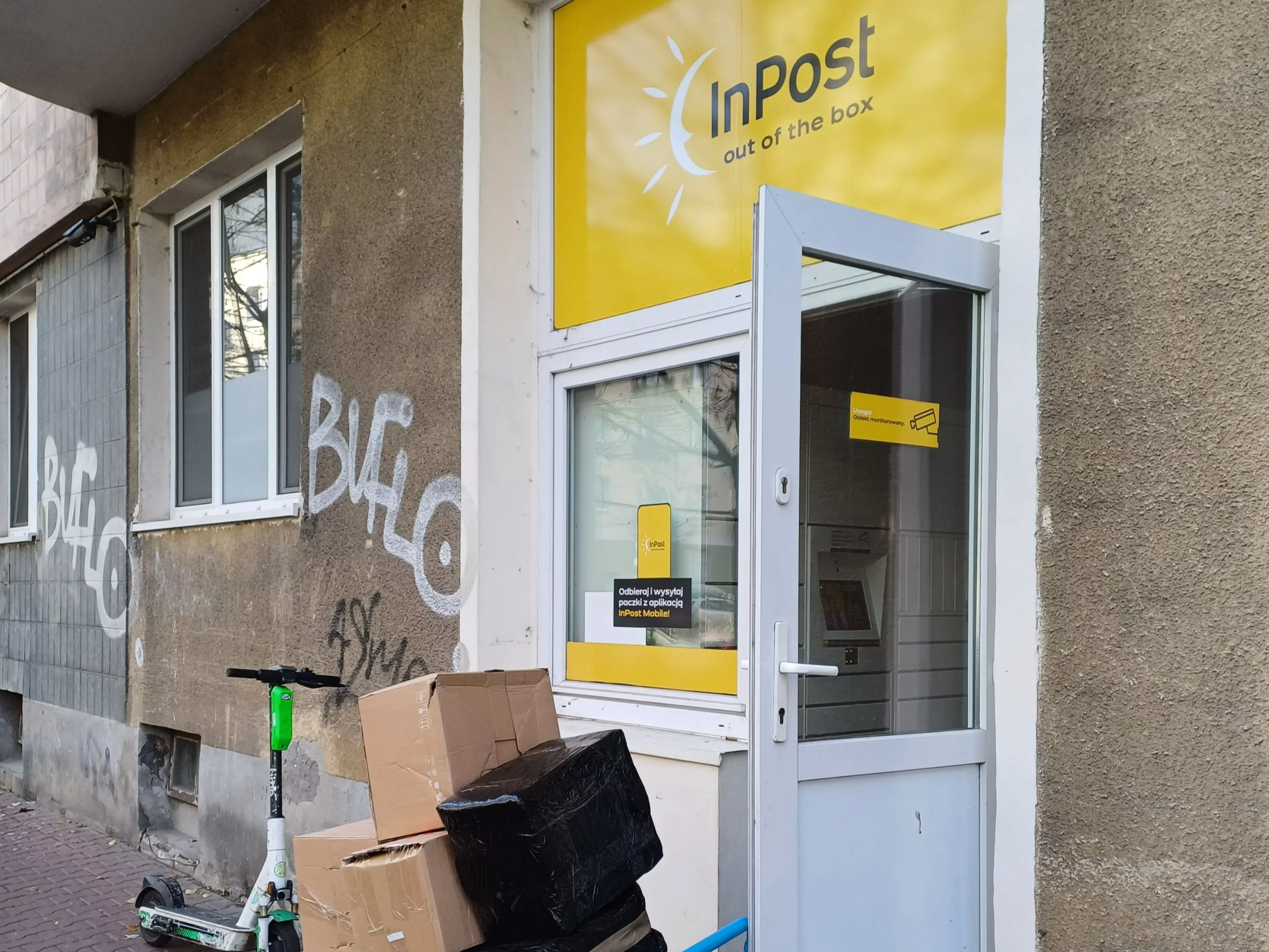 Punkt odbioru paczek InPost