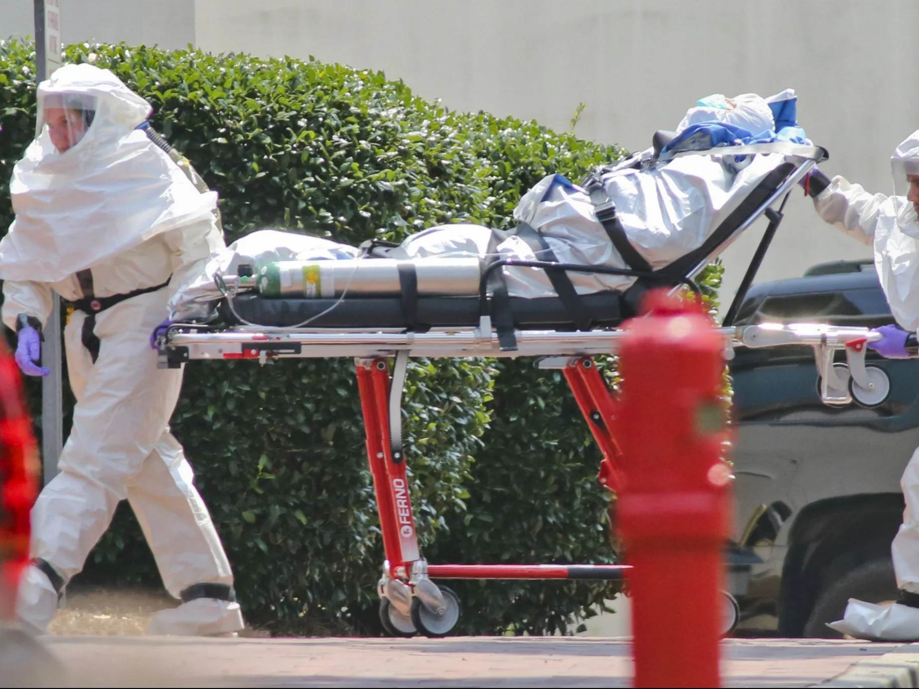 Transport zarażonego wirusem Ebola