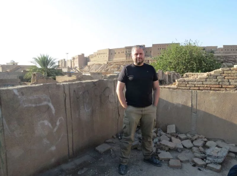 Witold Repetowicz w Iraku