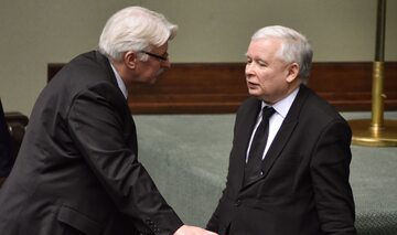 Witold Waszczykowski i Jarosław Kaczyński