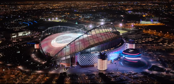 Wizualizacja jednego ze stadionów w Katarze