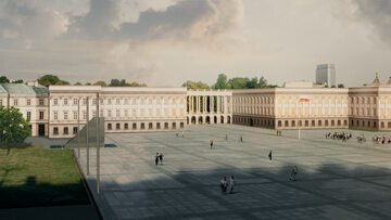 Wizualizacja Pałacu Saskiego