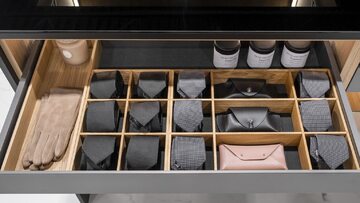 Wkłady kratkowe i skrzynki do szuflad i szafek