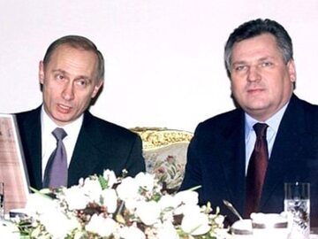 Władimir Putin i Aleksander Kwaśniewski w 2002 roku