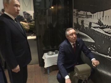 Władimir Putin i Aleksandr Biegłow