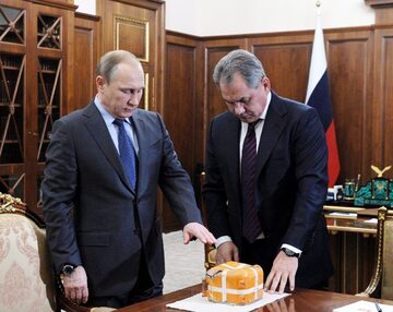 Władimir Putin i Andriej Karłow