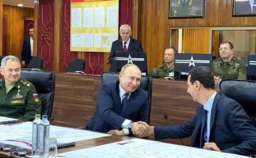 Władimir Putin i Baszar al-Asad