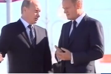Władimir Putin i Donald Tusk