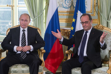 Wladimir Putin i Francois Hollande