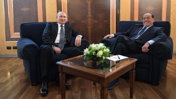 Władimir Putin i Silvio Berlusconi