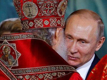 Władimir Putin jest w bliskich relacjach z Rosyjską Cerkwią Prawosławną