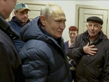 Władimir Putin miał pojawić się w Mariupolu